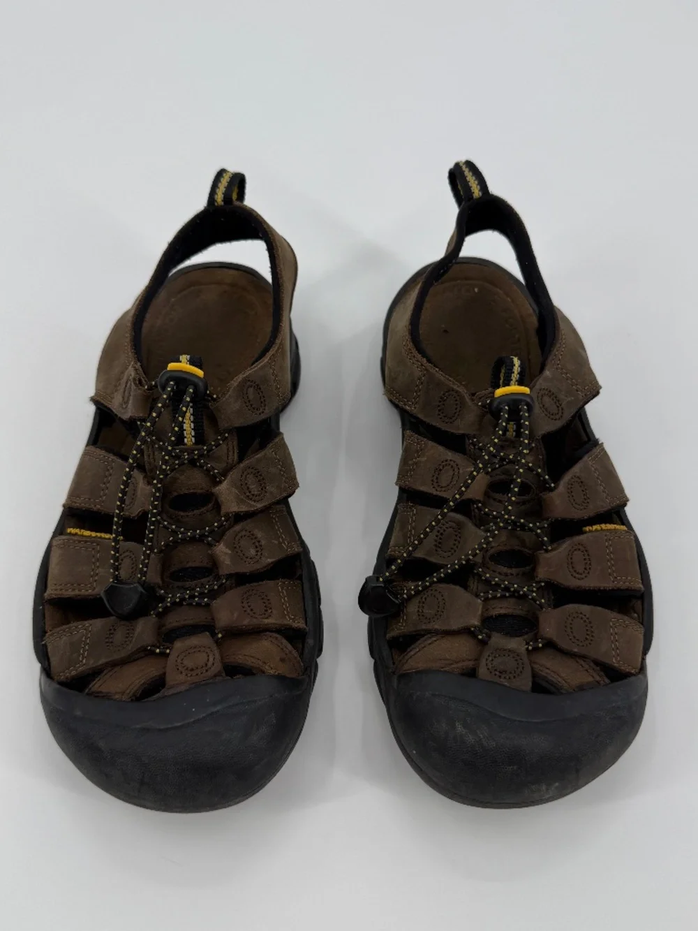 KEEN Newport Waterproof Leather Hiking Sandals Gorpcore Outdoor Trail Men 8